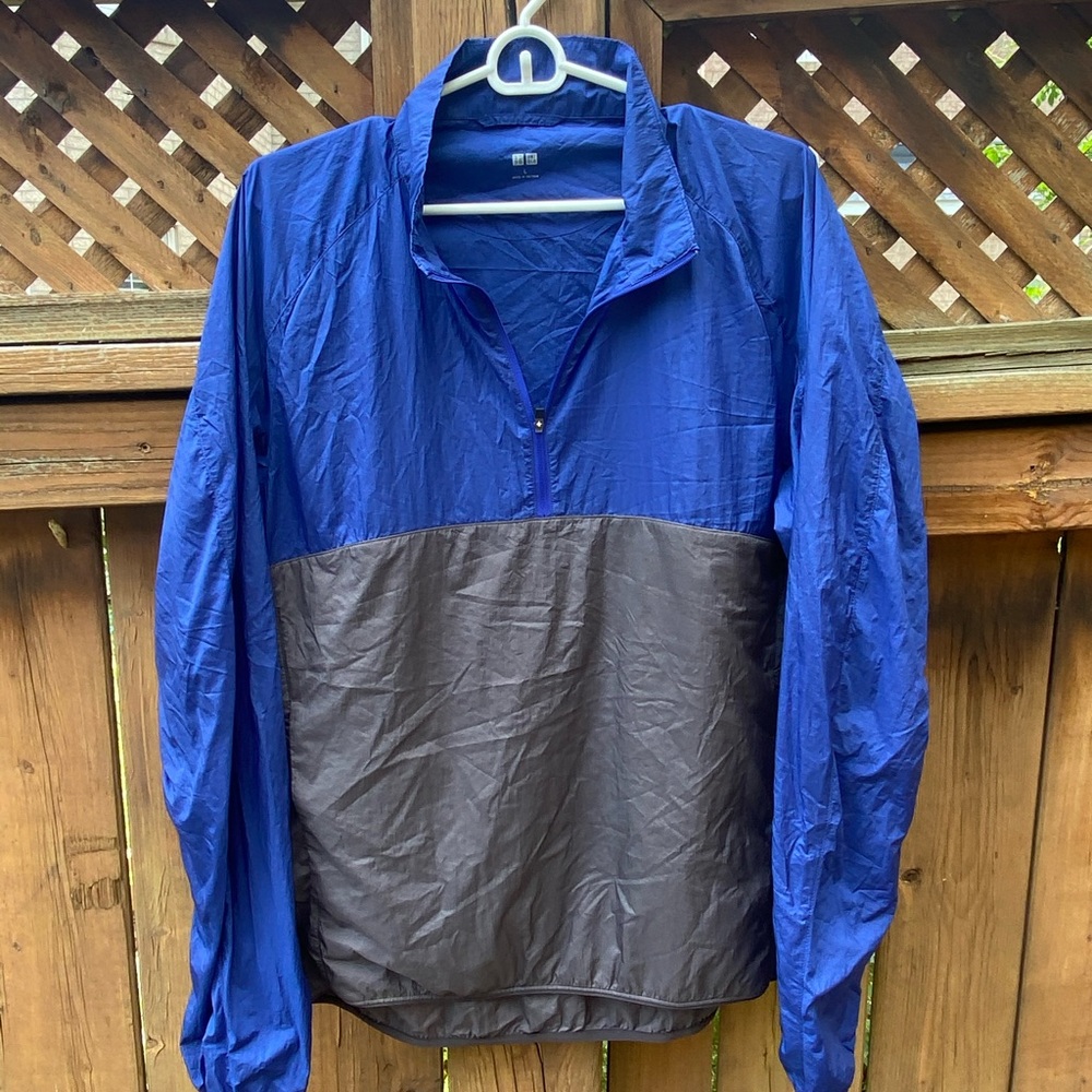 Uniqlo three quarter zip pullover
